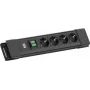 Bachmann CONNECTUS 4xCEE7/3 1x switch 2.0m CEE7/7 Juoda (BM005913)