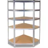 Sodo įrankių laikymo stelažas Top e shop GC9030 — Cinkuotas plienas ir MDF, 900x300x1800 mm, laisvai stovintis / montuojamas prie sienos, 875 kg keliamoji galia