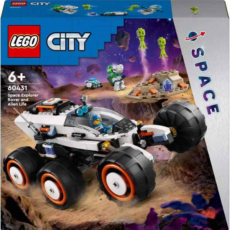Lego City 60431 Kosmoso tyrinėtojo roveris ir ateivių gyvybė