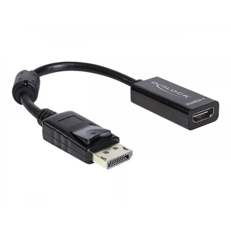 Vaizdo kabelio adapteris DeLOCK 61849 0,125 m DisplayPort į HDMI