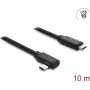 DELOCK aktyvus optinis USB Type-C laidas 10 Gbps, kampinė jungtis-į-jungtį, 10 m (modelis 87242)