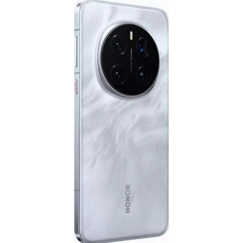 Išmanusis telefonas „Honor Magic7 Pro“ – 6,8 colio OLED 2800×1280, „Snapdragon 8 Elite“, 12 GB RAM, 512 GB, 200 MP, „Dual SIM“, IP68, 5270 mAh, pilka