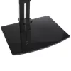 TV sieninis laikiklis MACLEAN MC-451 su lentyna ir pakreipimo reguliavimu, VESA 75x75–200x200 mm, iki 20 kg, 15–42 colių ekranams