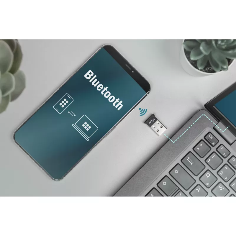 Digitus DN-30211 USB 2.0 adapteris, juodas, plastikinis, kompaktiškas dizainas