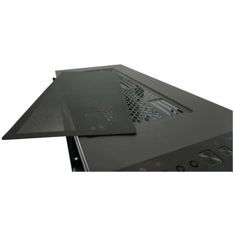 LC Power Gaming 709B Solar_System_X - Bokštas - ATX - be maitinimo šaltinio - Juoda - USB/Audio (LC-709B-ON)