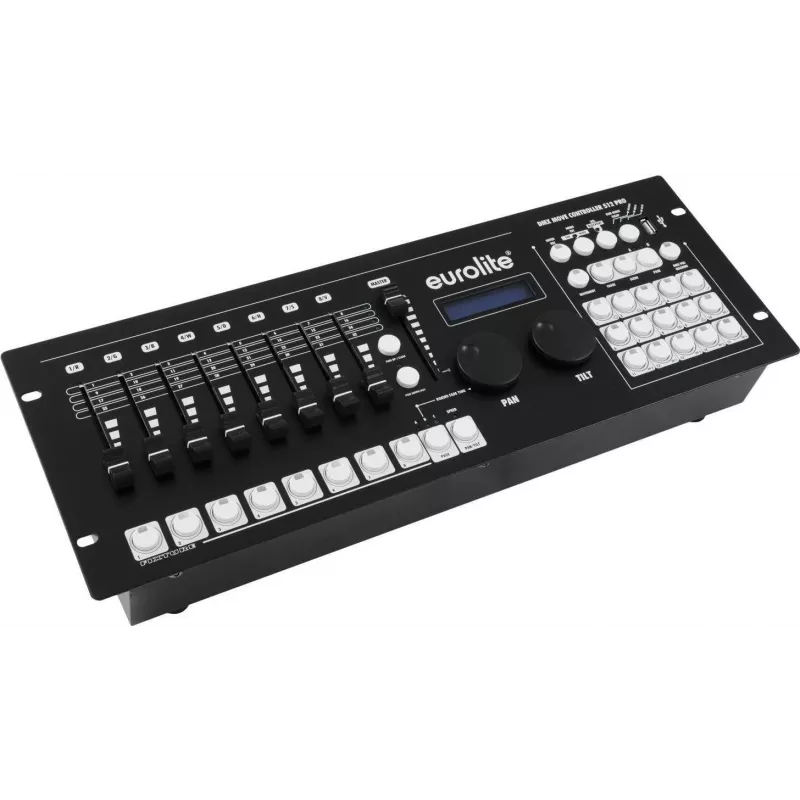 DMX valdiklis EUROLITE DMX Move Controller 512 PRO — 512 kanalų, USB sąsaja