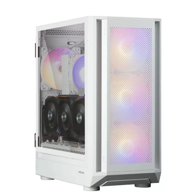Kompiuterio korpusas Zalman i6 White, ATX, baltas