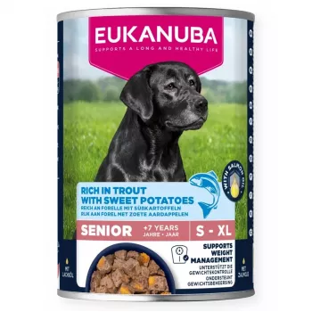 Šlapias šunų maistas Eukanuba EUK DOG CAN LC SR AB TRUT&SWPT 400g