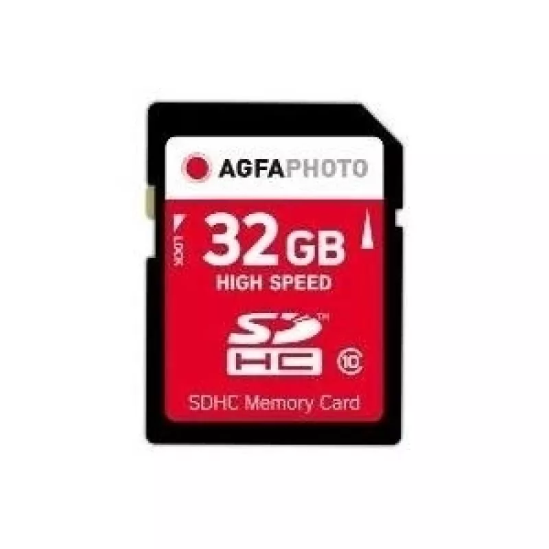 AgfaPhoto 32GB SDHC – 32 GB – Secure Digital High-Capacity (SDHC) – Multi (10427)