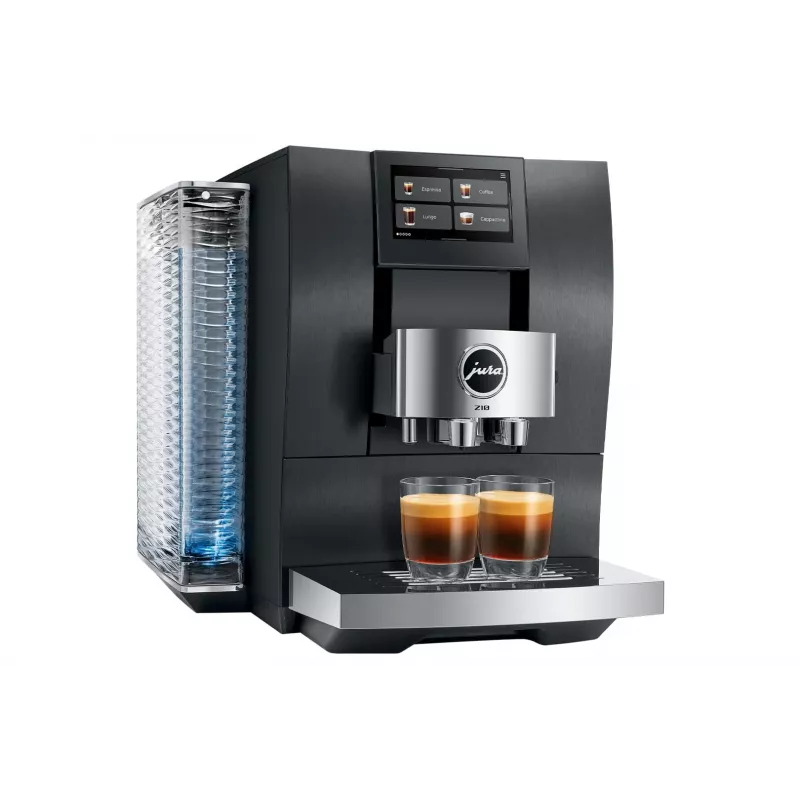 Espreso aparatas JURA Z10 Visiškai automatinis 2,4 L Aliuminis, juoda, 1450 W, 15 bar, 51 gėrimas