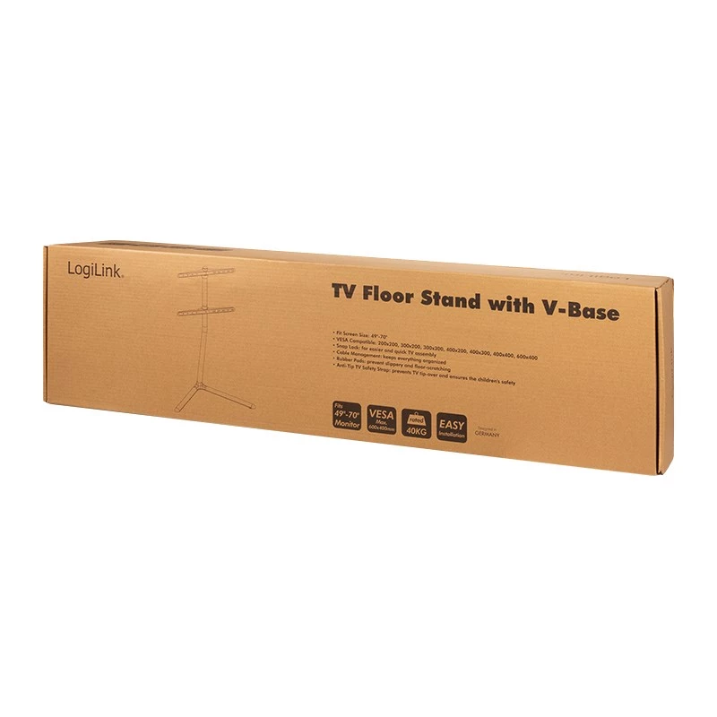 LogiLink televizoriaus stovas BP0079 70 colių maks. svoris 40 kg VESA 600x400