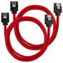 SATA laidas Corsair CC-8900254 0.6 m juoda raudona