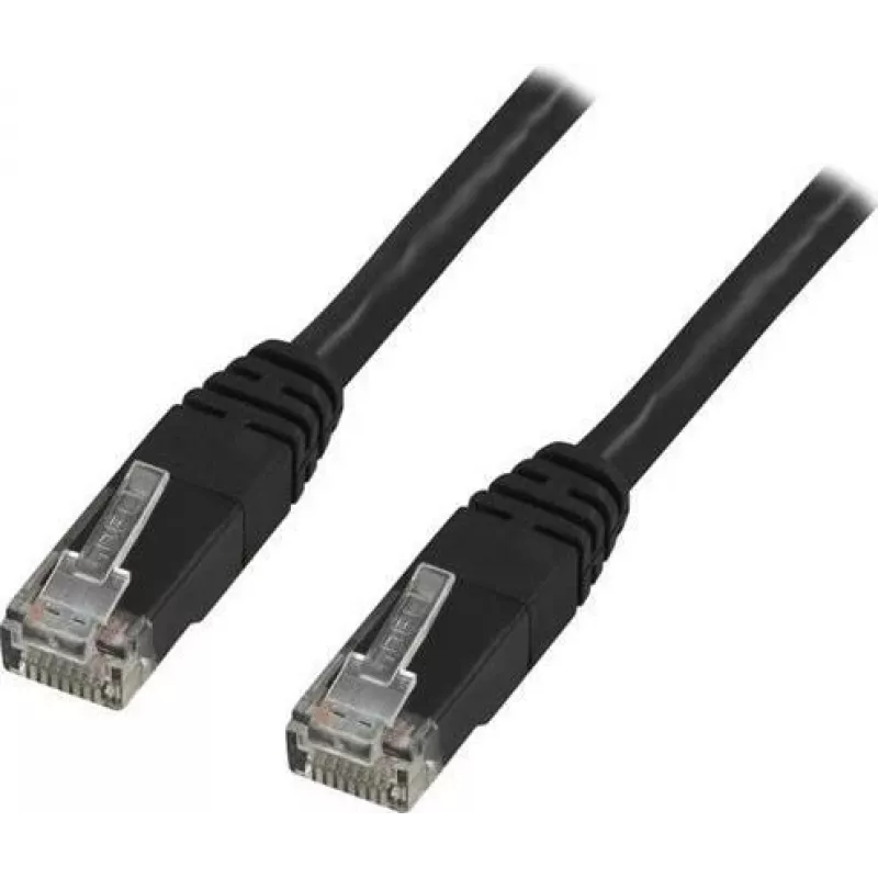 Tinklo kabelis Deltaco TP-67S 7m Cat6 U/UTP juodas