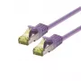 Tinklo kabelis LOGON SSTP Cat6a RJ-45 RJ-45 5 m Violetinė