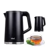 IDEAL virdulys 1,7 l, plieninis korpusas, 1500 W galia, juodas