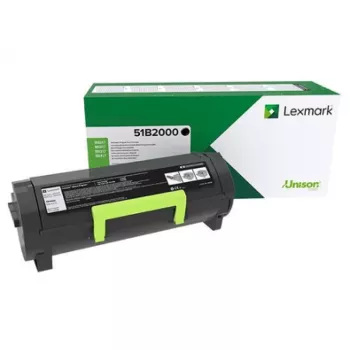 Tonerio kasetė Lexmark 51B2000 3000 puslapių Juoda