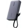 Išorinė baterija UGREEN PB551 20 000 mAh 145 W su 1x USB-C, 1x USB-A ir integruotu kabeliu (55992B)