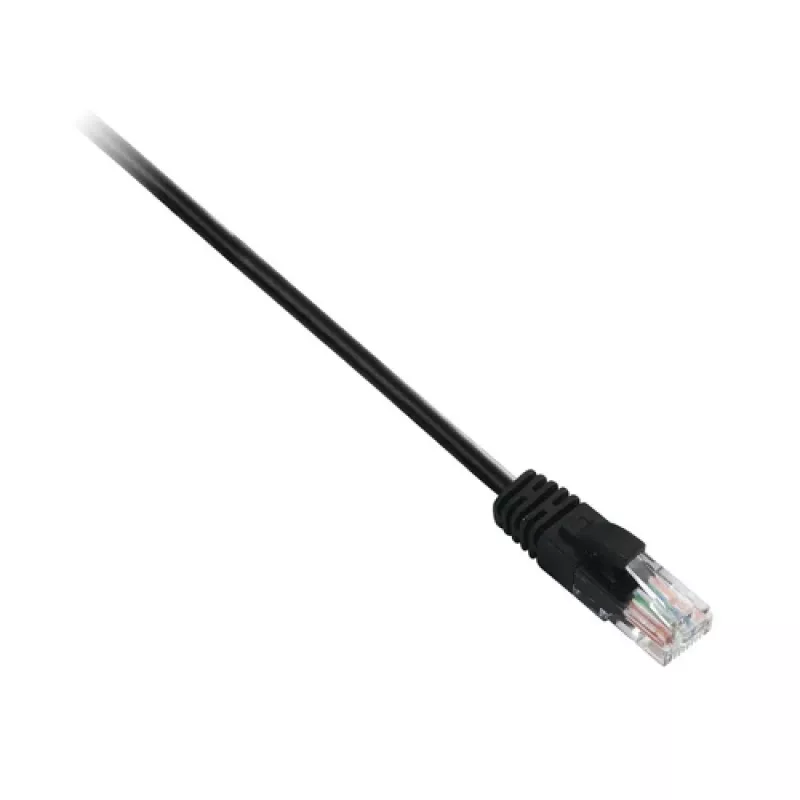 V7 CAT6 ETHERNET Juoda UTP 1M CAT6 UTP Tinklo kabelis 01M Juodas (V7CAT6UTP-01M-BLK-1E)
