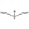 ICY BOX IB-MS505-TI 81,3 cm (32 colių) stalas Juoda, Sidabrinė
