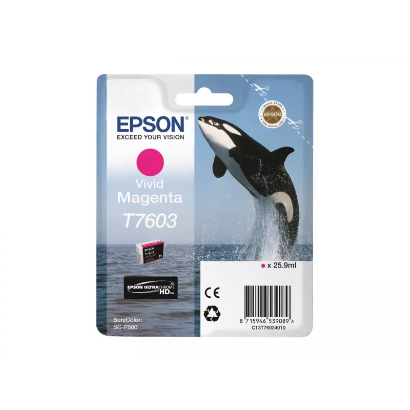 Epson C13T76034N10 rašalo kasetė 1 vnt. Originali Vivid Magenta