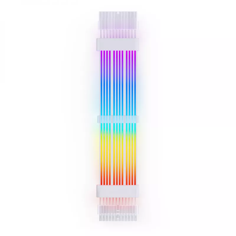 ATX 24 kontaktų kompiuterio apšvietimo laidas Jonsbo DY-2 pagrindinės plokštės RGB/apšvietimo išplėtimui