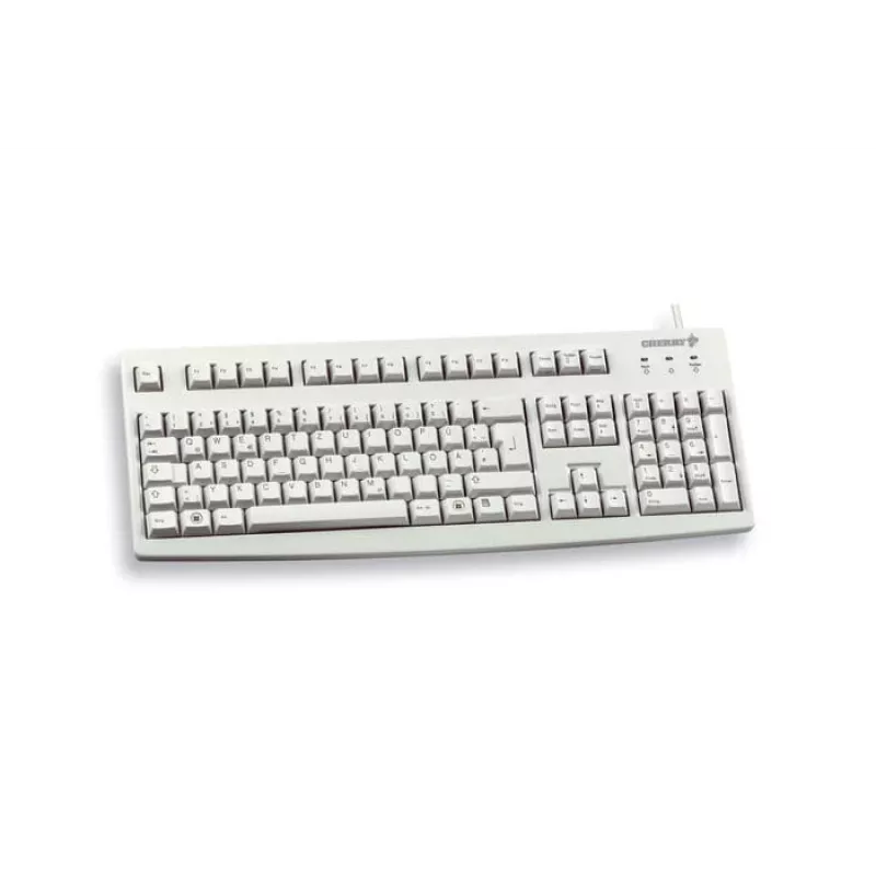 CHERRY G83-6104 klaviatūra universali USB QWERTY US English pilka