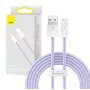 Baseus Dynamic laidas USB į Lightning, 2,4A, 2m (violetinis)