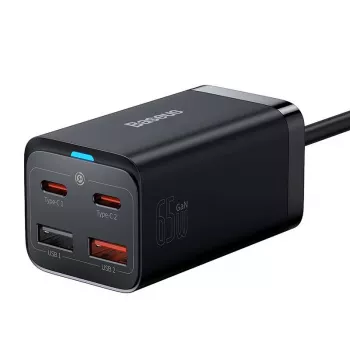 Pakrovėjas Baseus GaN3 Pro Mobilusis telefonas Planšetė Juoda AC Vidaus 15V 3A