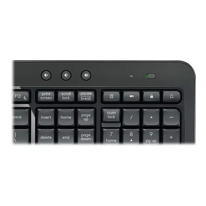 Logitech MK540 ADVANCED belaidė klaviatūros ir pelės kombinacija, pilno dydžio membraninė