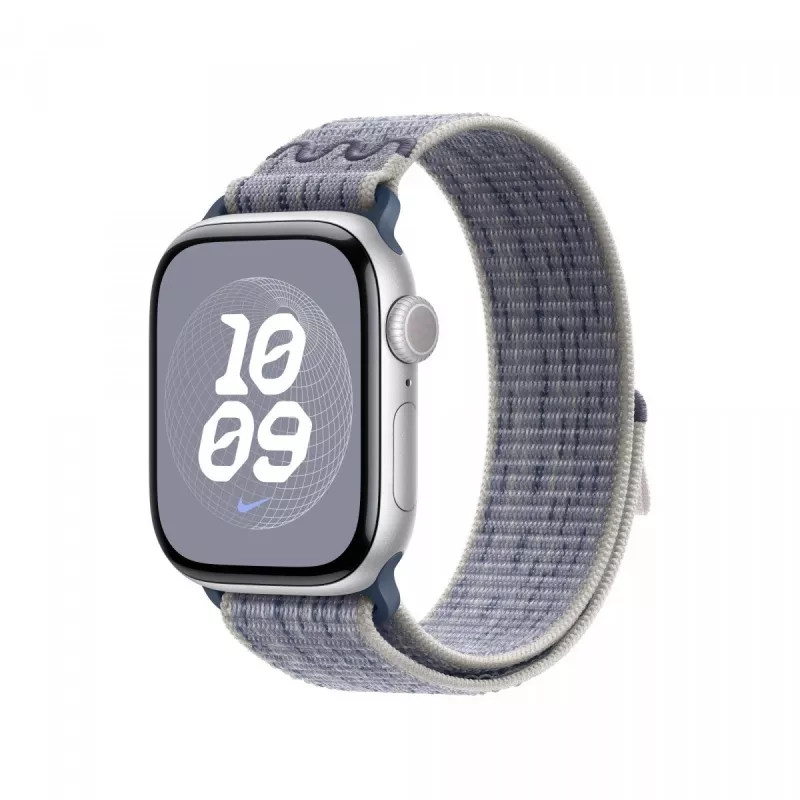 40 mm žalia/pilka „Nike Sport Loop“