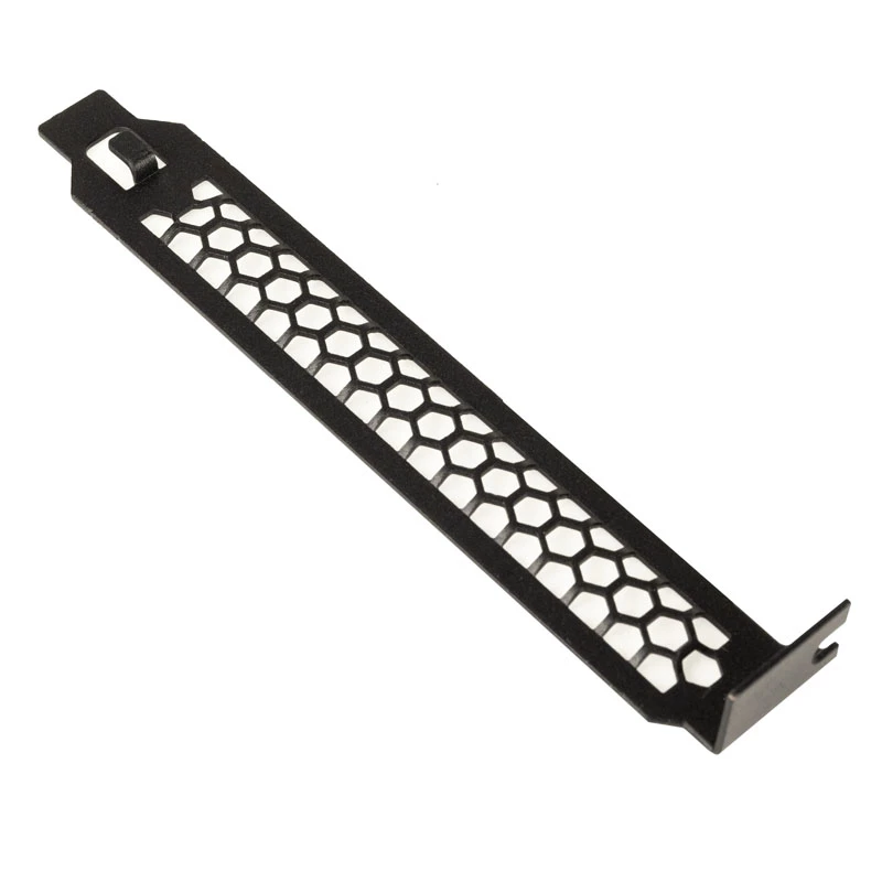 PCI lizdų dangteliai 5 vnt. juodi Kolink KL-PCIE-5 — metalinės tuščių lizdų plokštelės