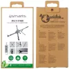 AC įkroviklis mobiliesiems įrenginiams 4smarts 541509 — 100–240V, USB-A + USB-C, 1,5 m laidas, greitas įkrovimas, baltas