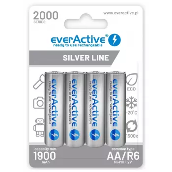 Everactive EVHRL6-2000 buitinė baterija Įkraunama baterija AA nikelio-metalo hidrido (NiMH)