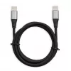 iBOX IKUTC USB-C laidas 60 W 2 m juodas