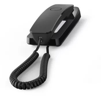 Analoginis telefonas Gigaset DESK 200, juodas, laidinis ragelis, 10 įrašų