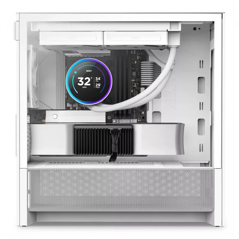 PC Case NZXT H9 H3 Flow Midi Tower White