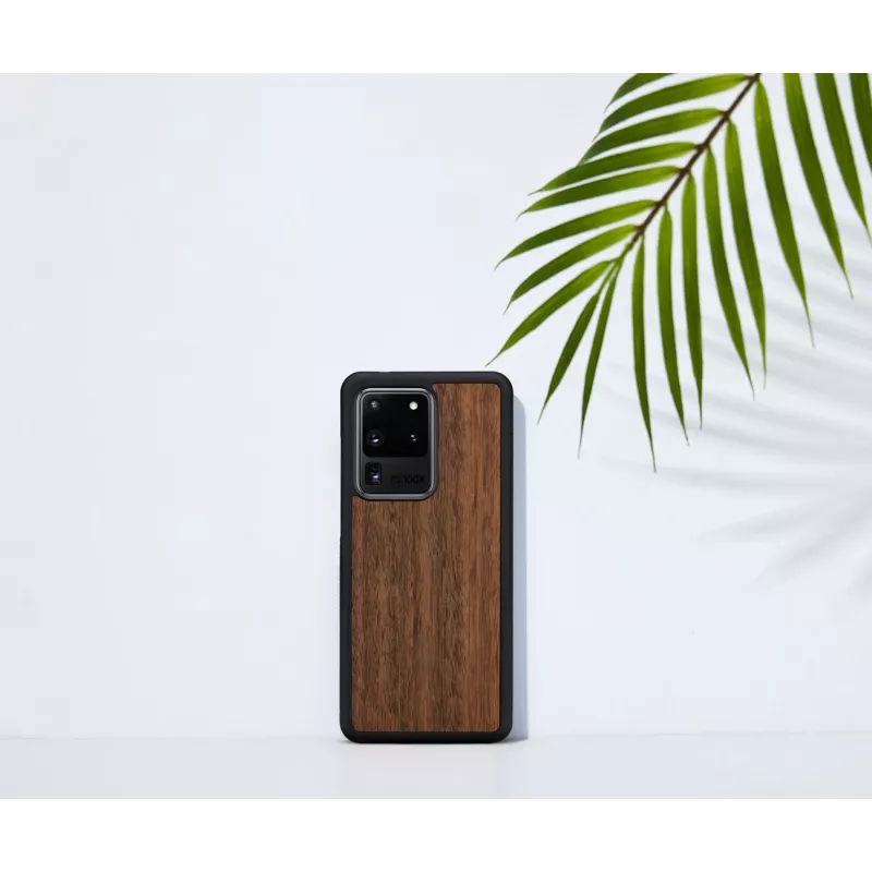 Apsauginis išmaniojo telefono dėklas Man and Wood, skirtas Samsung Galaxy S20 Ultra — Juoda Koala