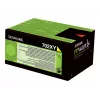 Dažų milteliai Lexmark 702XY Geltona 4000 psl.