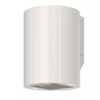 Gartraukis MAAN Elba Mini WPB 431 — baltas, plieninis korpusas, elektroninis valdymas, 120–300 m³/h, ø310 mm, aukštis 400 mm