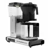 Lašelinis kavos virimo aparatas MOCCAMASTER KBG 741 — 1,25 l vandens talpykla, 10 puodelių ąsotis, 1520 W, nerūdijantis plienas / juoda