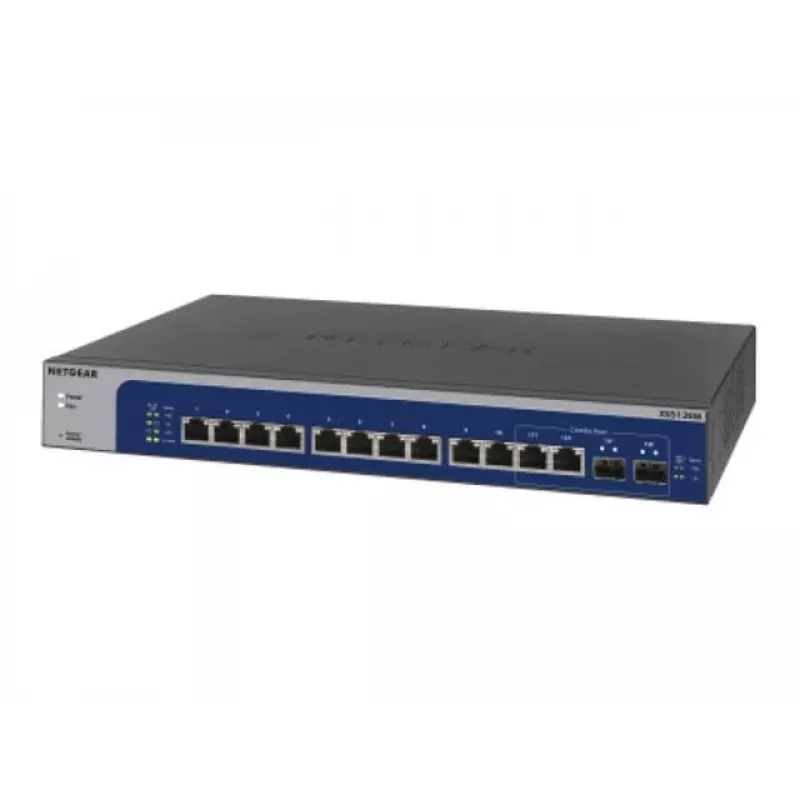 Netgear Plus XS512EM - V2 - jungiklis - L3 - išmanusis x 100/1000/2.5G/5G/10GBase-T x C 10 G-Bit SFP+