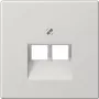 JUNG LS 969-2 UA LG - Pilka - Termoplastas - įprastas - JUNG - UAE 2 x 8 UPO - UAE 8-8 UPO - UAE 8-8 UPOK6E - UAE 8-8 UPOK6 - MK-POF-2UAE - RJ-45
