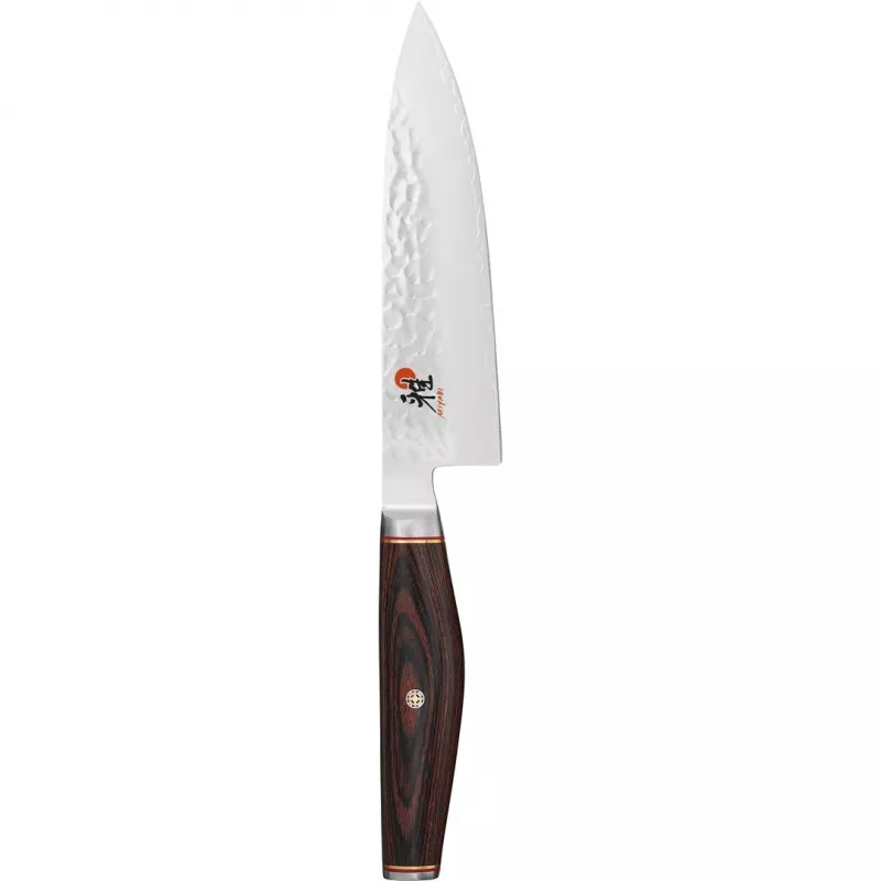 Peilis Gyutoh MIYABI 6000 160 mm nerūdijantis plienas, ruda rankena