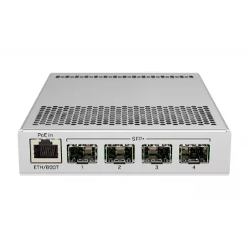 MikroTik | Komutatorius | CRS305-1G-4S+IN | Valdomas internetu | Stalinis | 1 Gbps (RJ-45) prievadų kiekis 1 | SFP+ prievadų kiekis 4