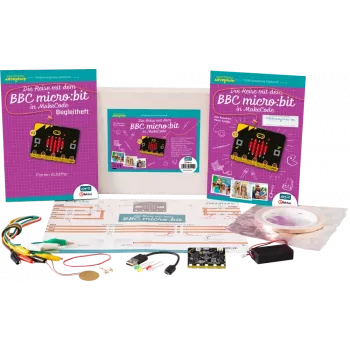 cej-MB-Set01 Electronic Adventure Micro Bit Programmieren Experimentier-Box nuo 8 metų (EA-MicroBit-V2)