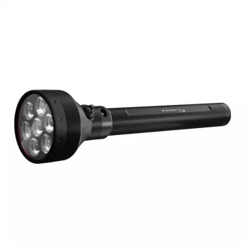 Rankinis žibintuvėlis Ledlenser P21R juodas įkraunamas LED, 1000 lm, IP68, 32700 baterija, 1100 m spindulys