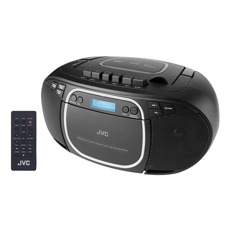 JVC RC-E561B-DAB CD grotuvas Juodas Nešiojamasis CD grotuvas