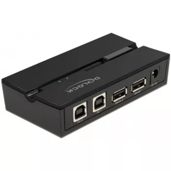 DELOCK 11492 kompiuterio duomenų perjungiklis USB Type-A į USB Type-B 0,48 Gbit/s