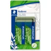 Trintukas Staedtler 526 80BK2 žalias, pakuotėje 2 vnt., be latekso ir ftalatų