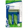 Trintukas Staedtler 526 80BK2 žalias, pakuotėje 2 vnt., be latekso ir ftalatų
